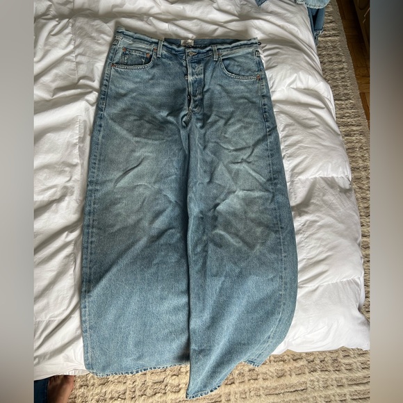 Citizens of Humanity Ayla Baggy Cuffed Crop Jeans - Picture 4 of 6